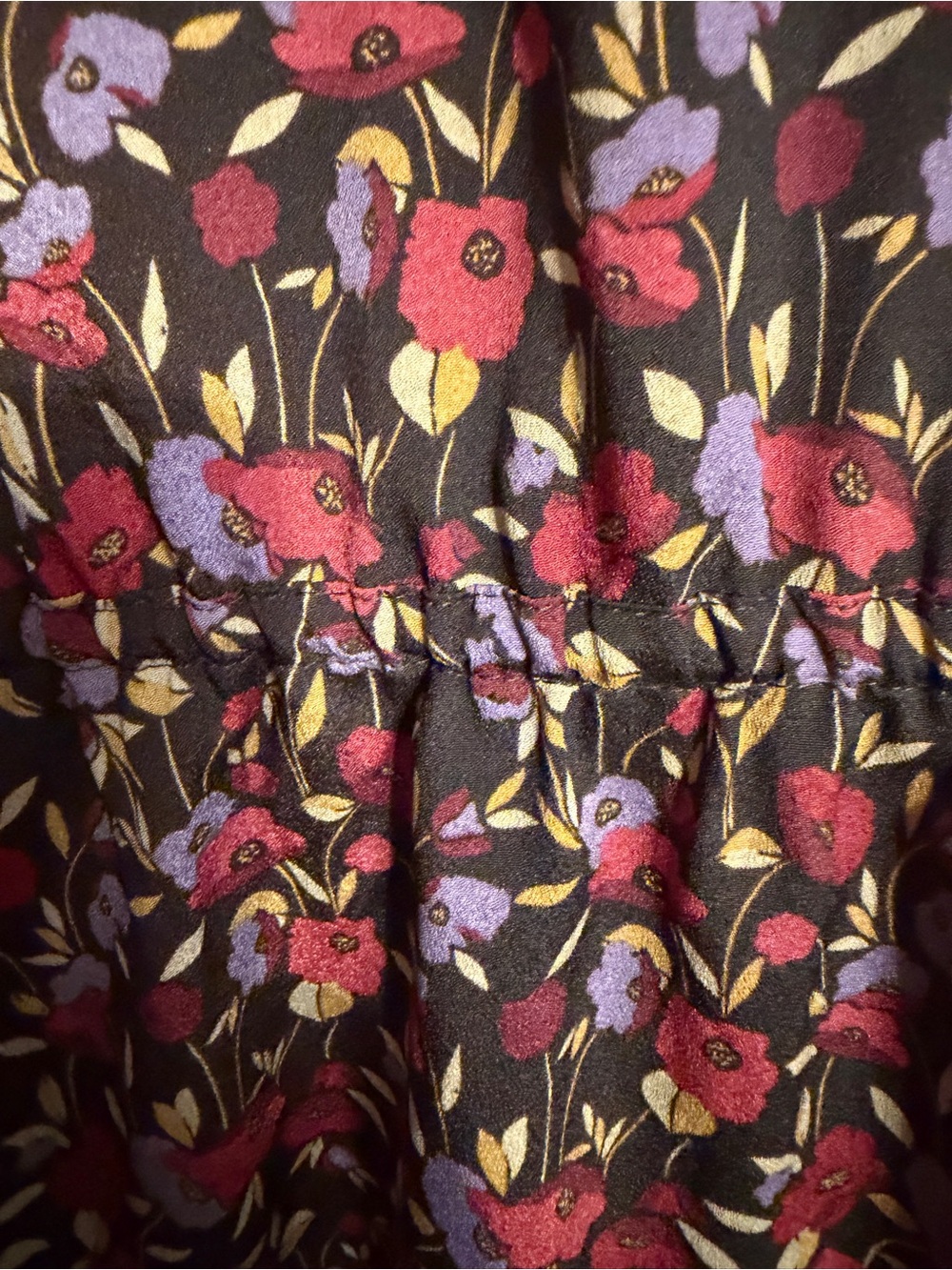 G H Bass & Co floral dress size large - Picture 7 of 8